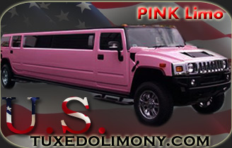 Exotic Pink Limousine