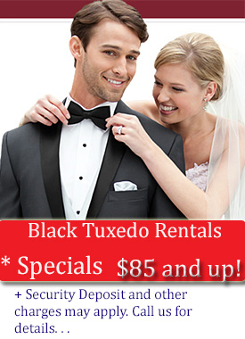 Tuxedo Rental Specials in NY
